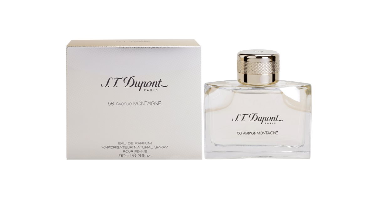 S.T. Dupont 58 Avenue Montaigne Eau de Parfum for Women 90 ml