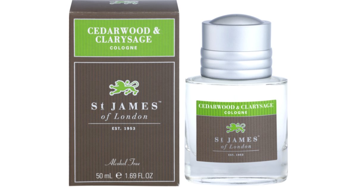 St James of London Cedarwood and Clarysage Cologne main image 0