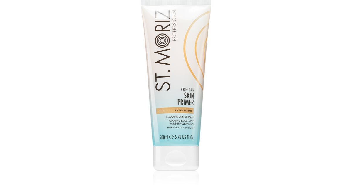 St. Moriz PreTan Skin Primer preself tanning shower scrub notino.co.uk