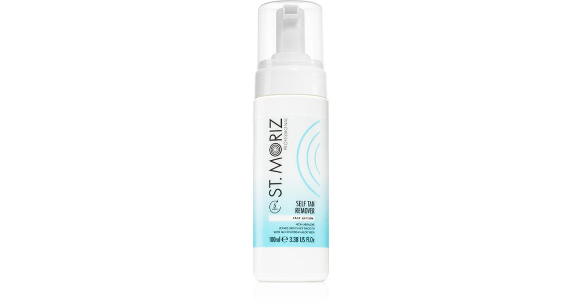 St. Moriz Self Tan Remover Fast Action Reinigungsschaum zum Entfernen von Selbstbräuner