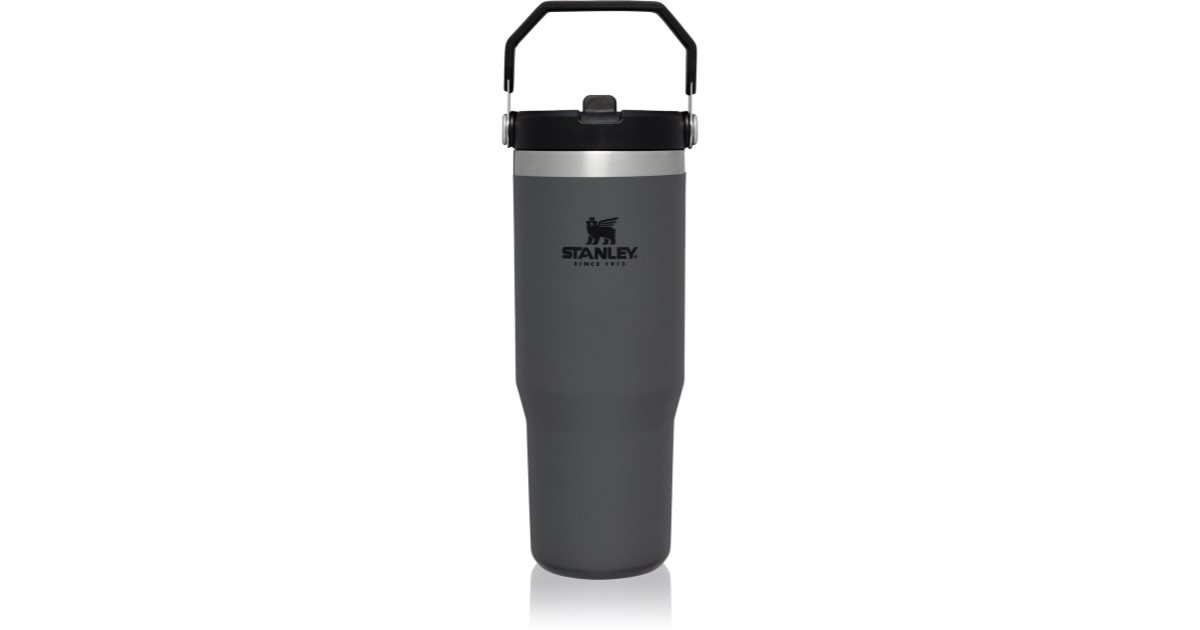 Stanley IceFlow 2.0 Tumbler Con Cannuccia Ribaltabile E Manico, 590 Ml, Acciaio Inox Riciclato, Lilla, Mantiene Freddo 20 Ore