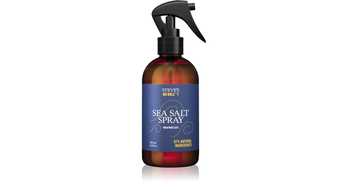 Steve's No Bull***t Sea Salt Spray spray de définition au sel marin