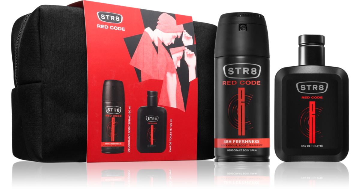STR8 Red Code Set Gift Set for men | notino.ie