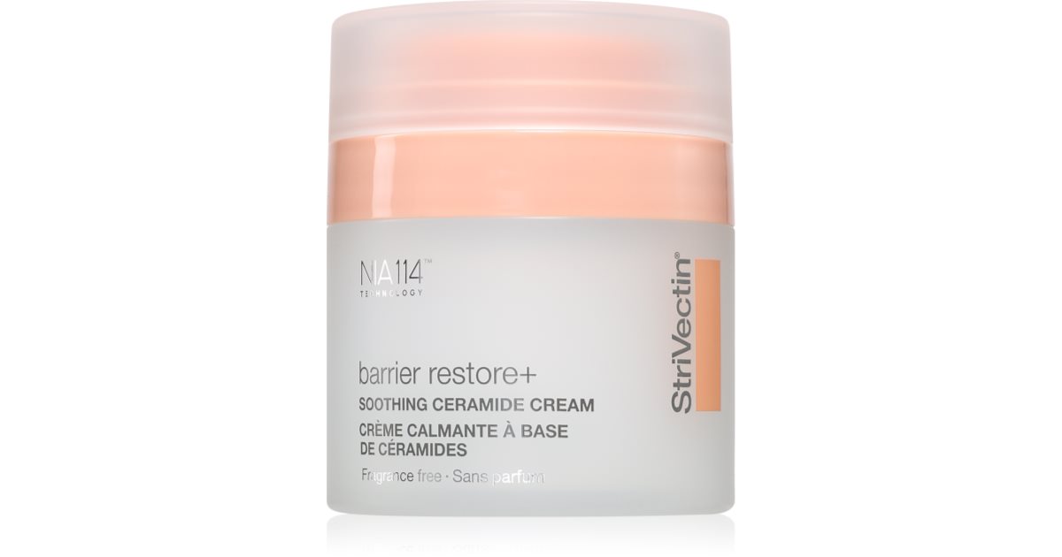 StriVectin Barrier Restore+ Soothing Ceramide Cream Moisturizing And ...