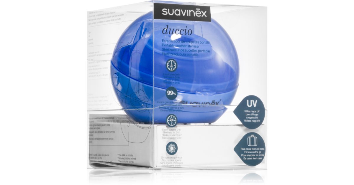 Suavinex Sterilizzatore portatile UV per ciuccio - Tutto per i bambini In  vendita a Monza e della Brianza