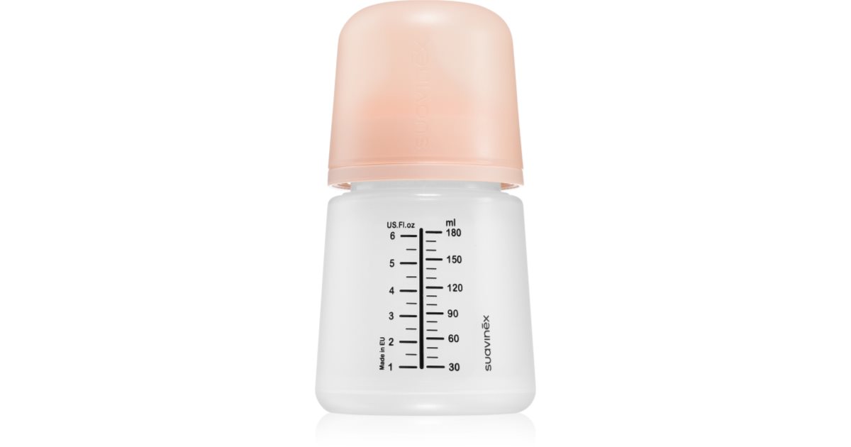 Suavinex Zero Zero Biberón Anticólico Talla U Flujo Lento S 180ml 0m