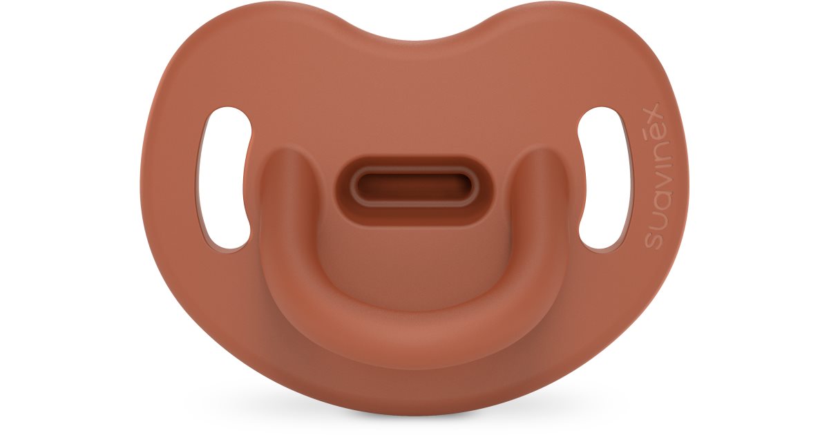 Suavinex Bonhomia Fopspeen Silicone Rond 6-18M Roze | 1 stuk