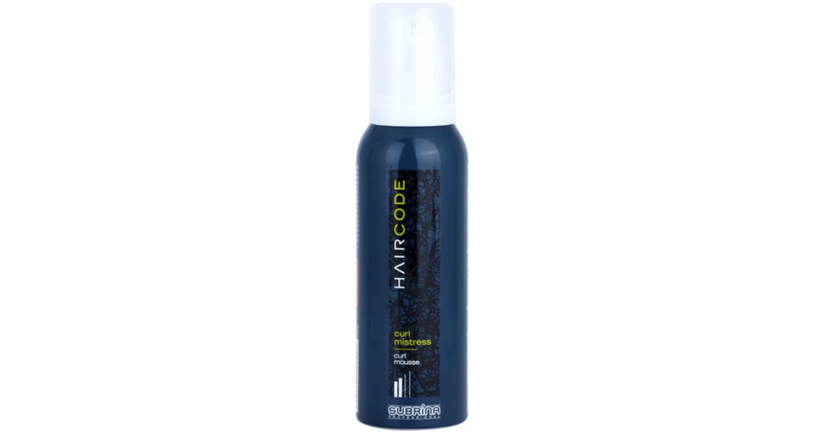 Subrina Professional Hair Code Curl Mistress mousse fixante pour