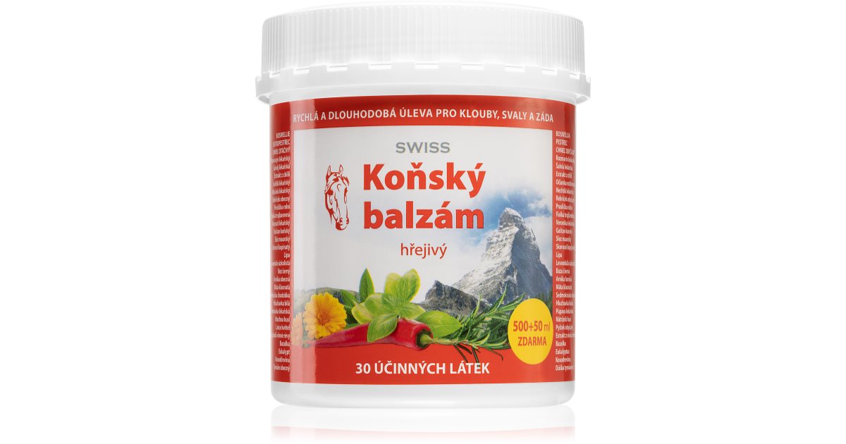 Swiss Horse balm Warm Gel mit wärmender Wirkung