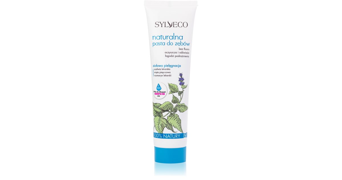 Sylveco Dental Care natural toothpaste without fluoride notino.co.uk