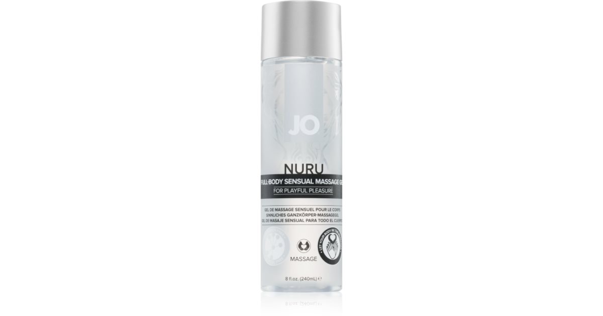 System JO NURU FULL BODY massage gel
