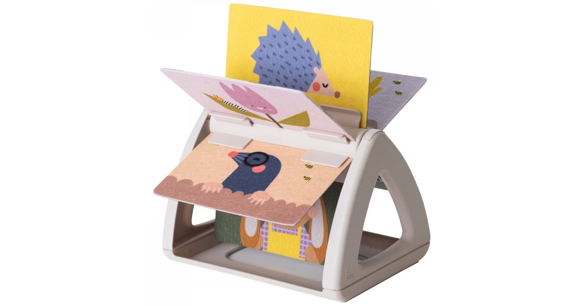 Taf Toys Tummy Time Spining Book Urban Garden перекидна книжка