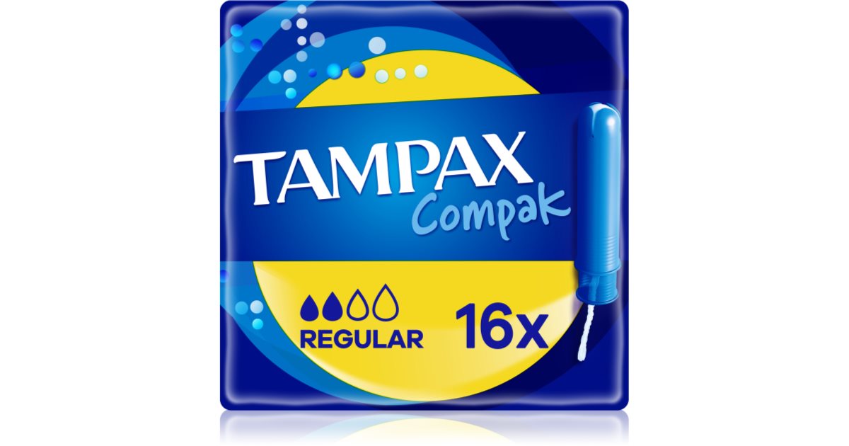 Tampax Compak Regular tampony z aplikatorem