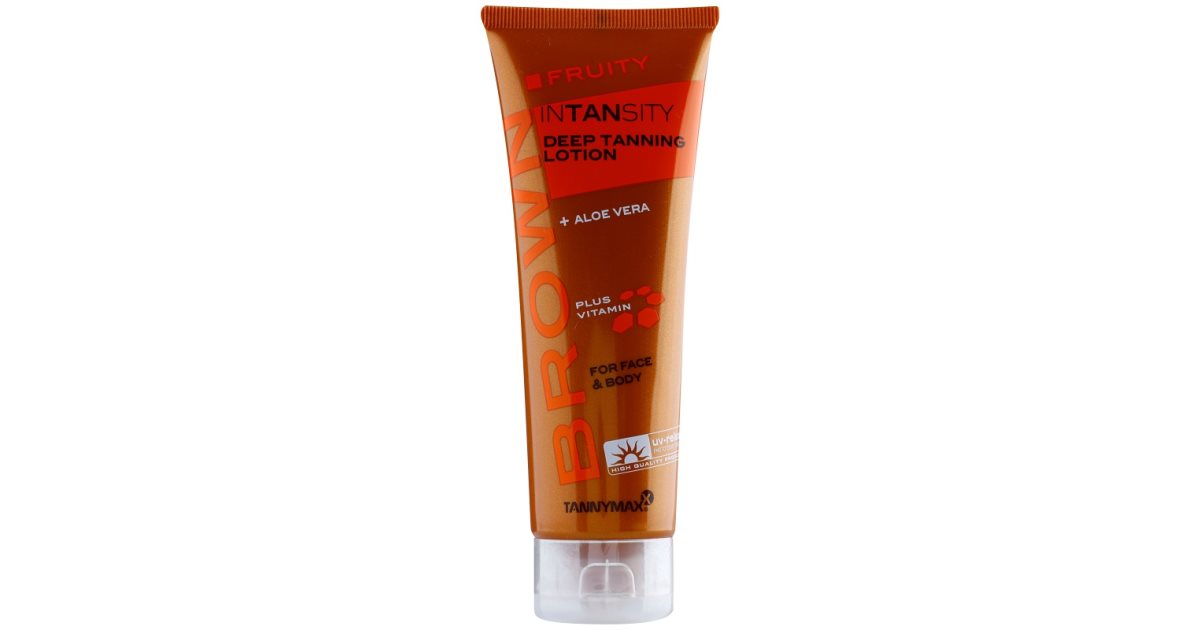 Tannymaxx Brown sunbed tanning cream notino.co.uk