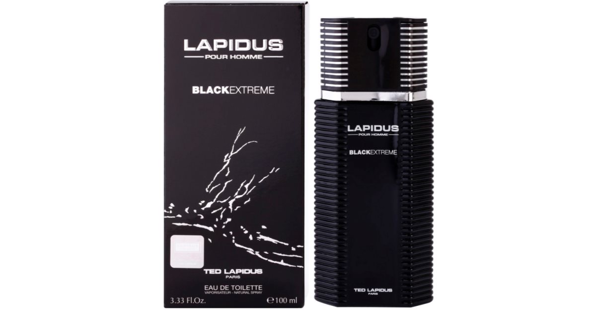 Ted Lapidus Lapidus Pour Homme Black Extreme Eau de Toilette para