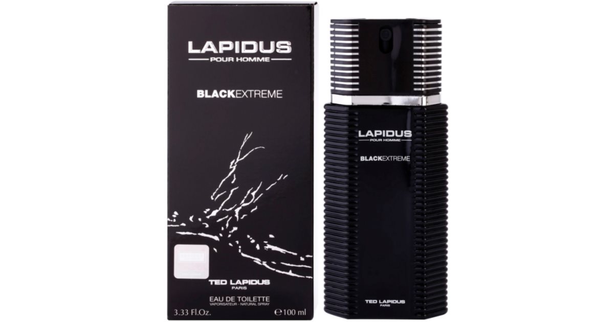 Ted lapidus Black Extreme Eau de Toilette 100ml