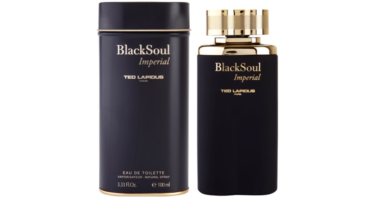 Ted Lapidus Black Soul Imperial Eau de Toilette para hombre