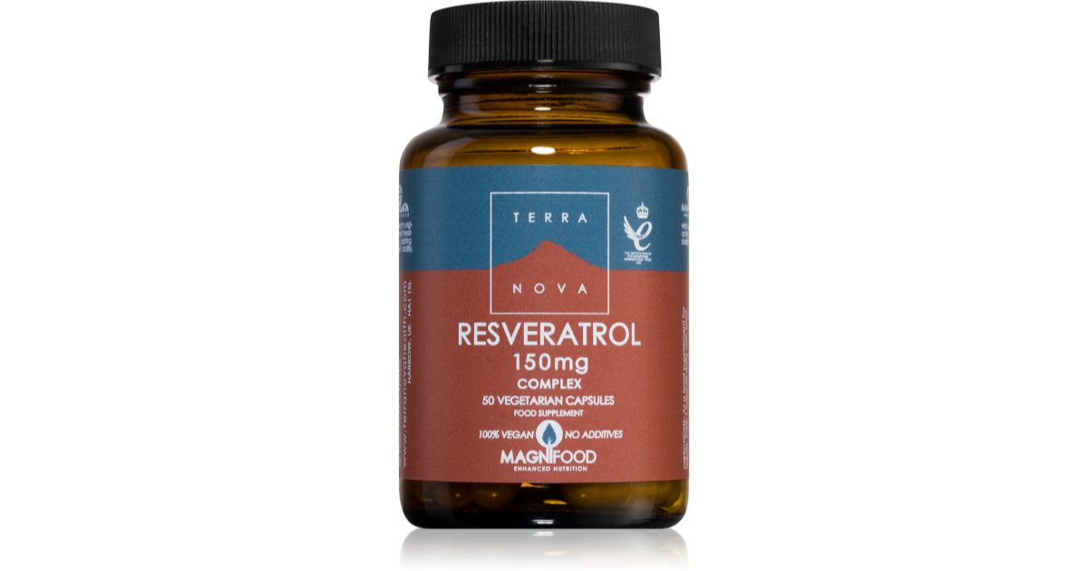 Terranova Health Resveratrol 200mg Kapsler Til Et Sundt Hjerte Og Sunde ...