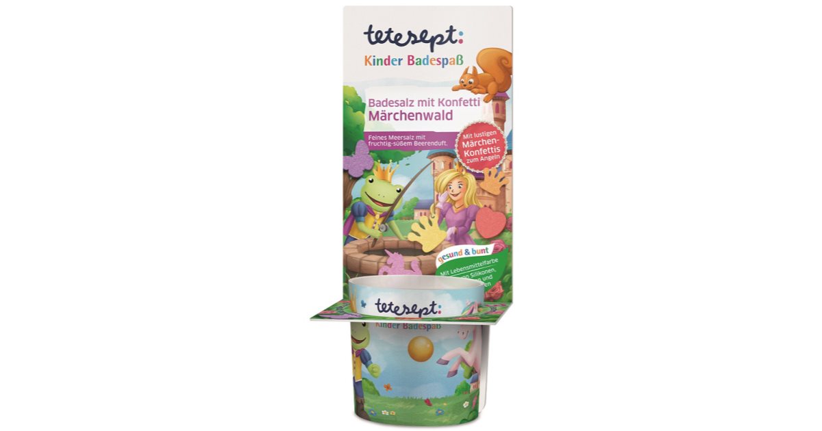 Tetesept Bath Fairytale Forest bath salts for children notino.co.uk