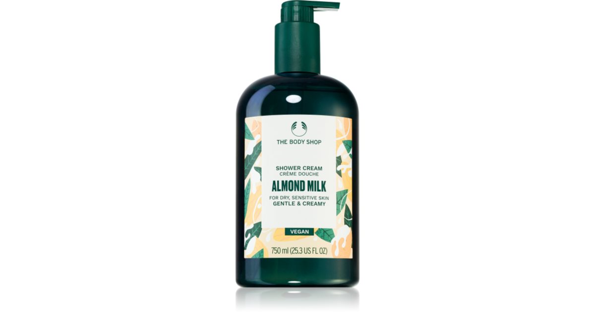 The Body Shop Almond Milk Shower Cream sprchový gel s mandlovým mlékem