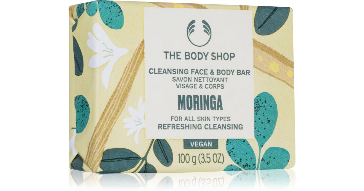 The Body Shop Moringa Trdo Milo Za Obraz In Telo Notino Si