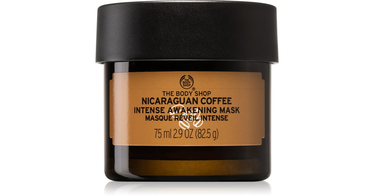 The Body Shop Nicaraguan Coffee exfoliating mask notino.co.uk