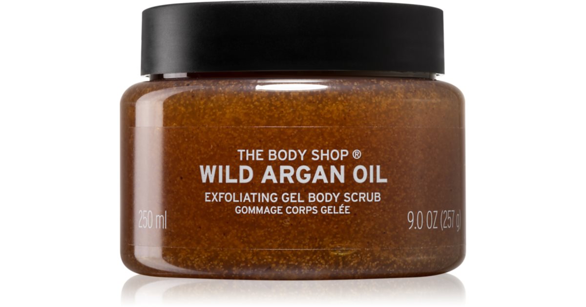 The Body Shop Wild Argan Oil Nourishing Body Scrub With Argan Oil