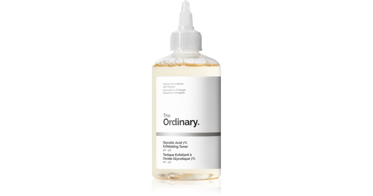 The Ordinary Glycolic Acid 7% Toning Solution exfoliating toner ...