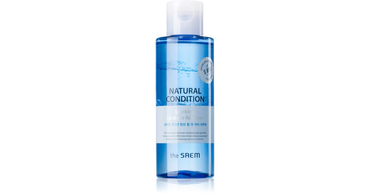 The Saem Natural Condition Sparkling Eye and Lip Makeup Remover for