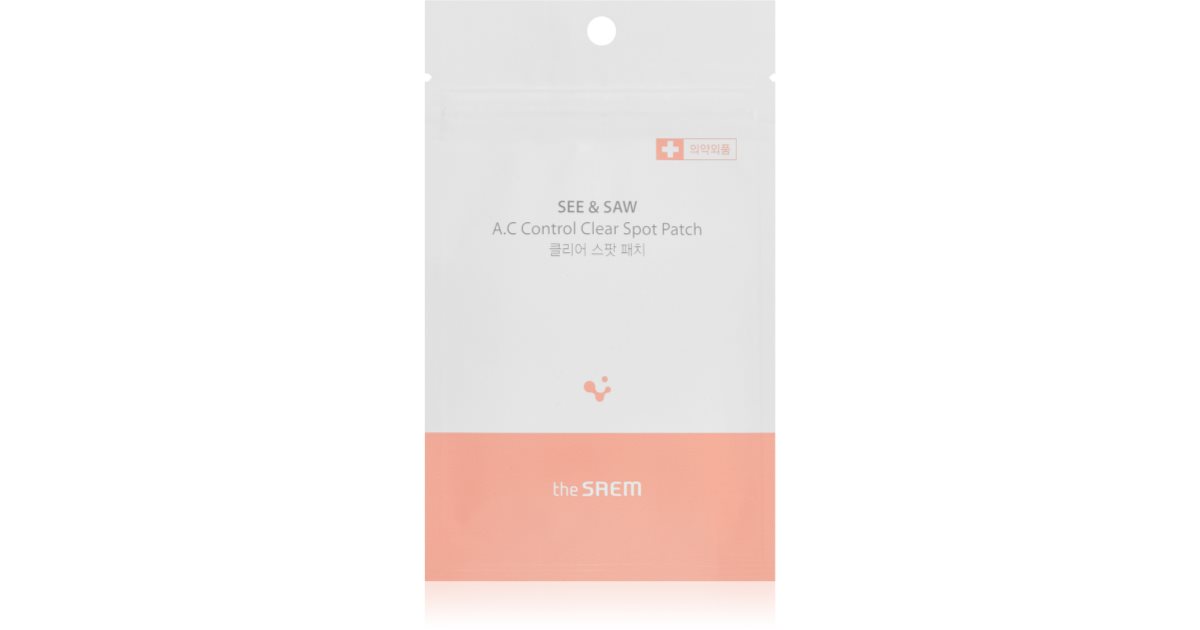 See & Saw A.C Control Clear Spot Patch