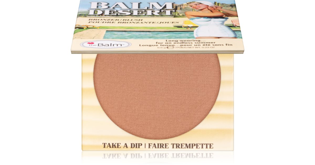 theBalm Balm Desert blush com efeito bronzeador notino.pt