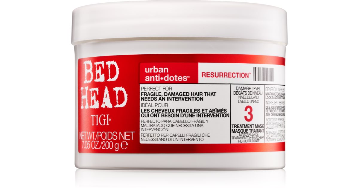 TIGI Bed Head Urban Antidotes Resurrection revitalising mask for damaged and fragile hair