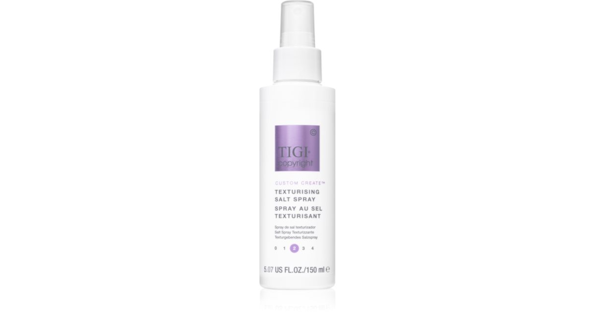 TIGI Copyright Texturizing Salt Spray for curl shaping notino.ie