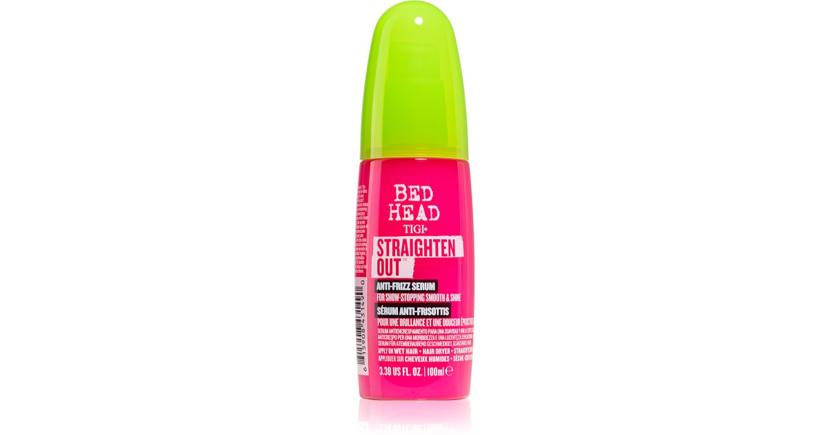 Tigi Bed Head Straighten Out Smoothing Serum For Shiny And Soft Hair