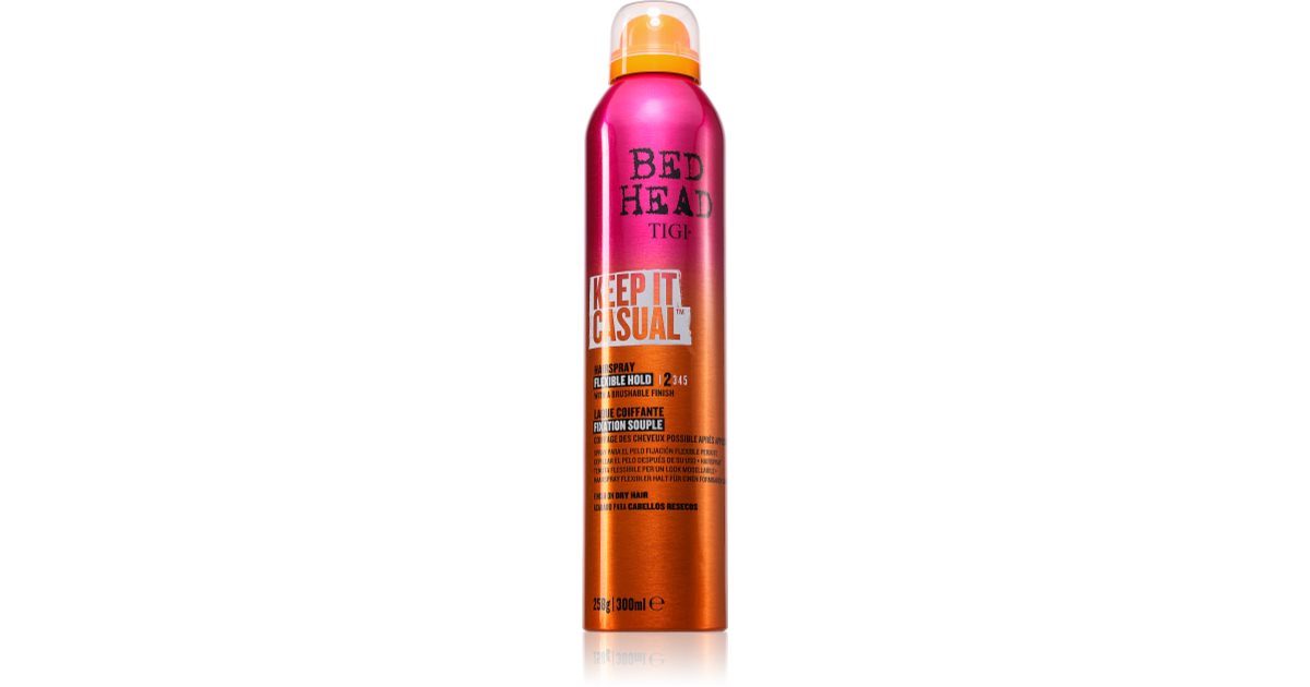 TIGI Bed Head Keep it casual lighthold hairspray notino.co.uk