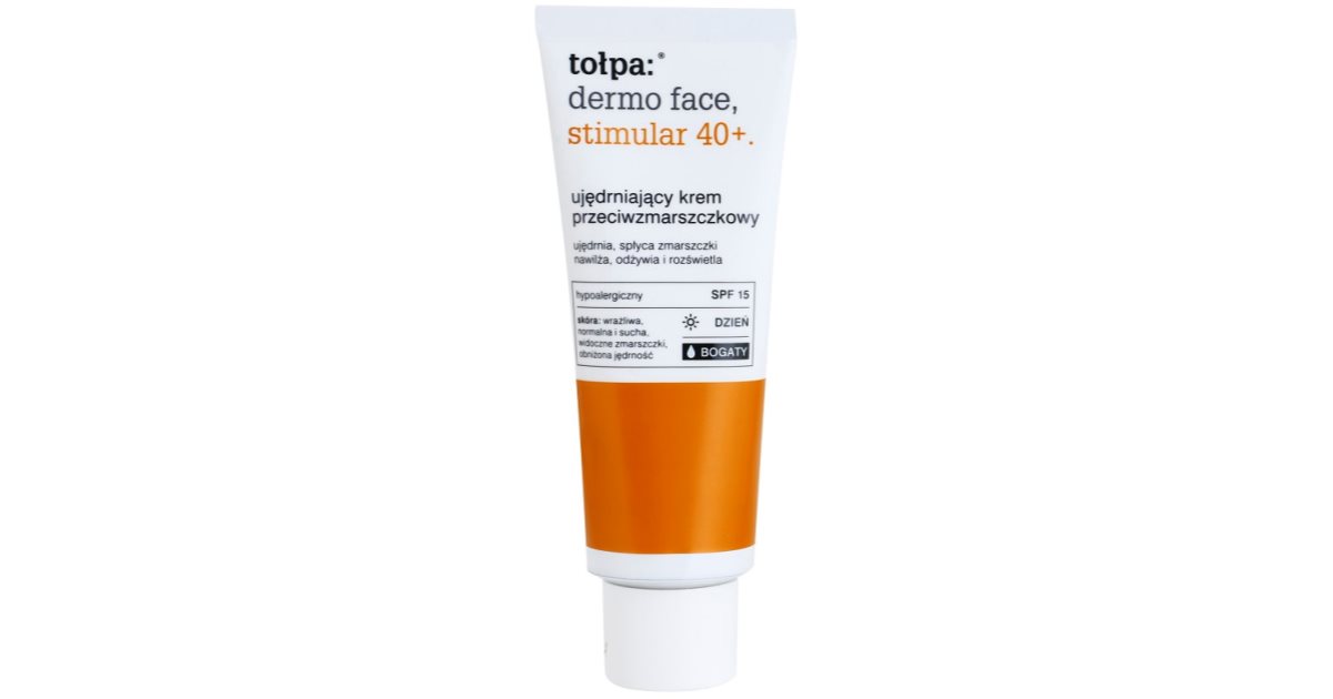 Tołpa Dermo Face Stimular 40+ Anti-Wrinkle Firming Cream SPF 15 ...