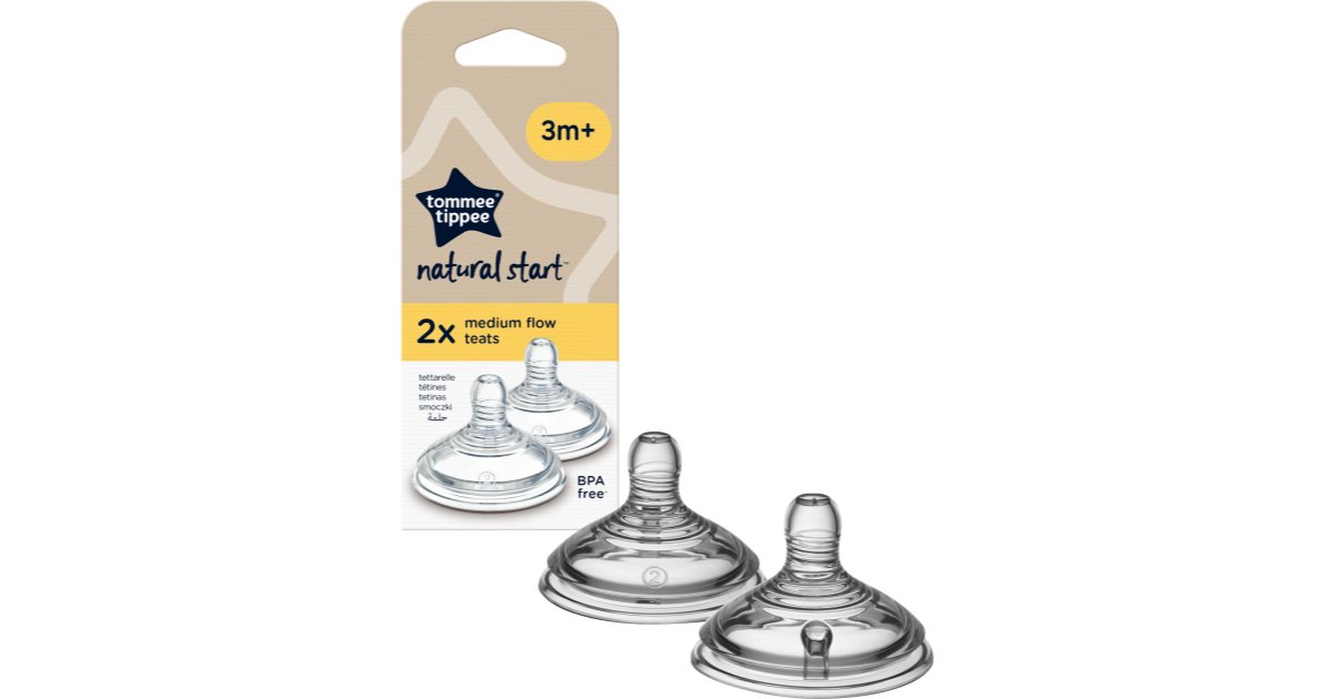 Tommee Tippee Biberons, Biberon Anti-colique Natural Start, 2x 260ml