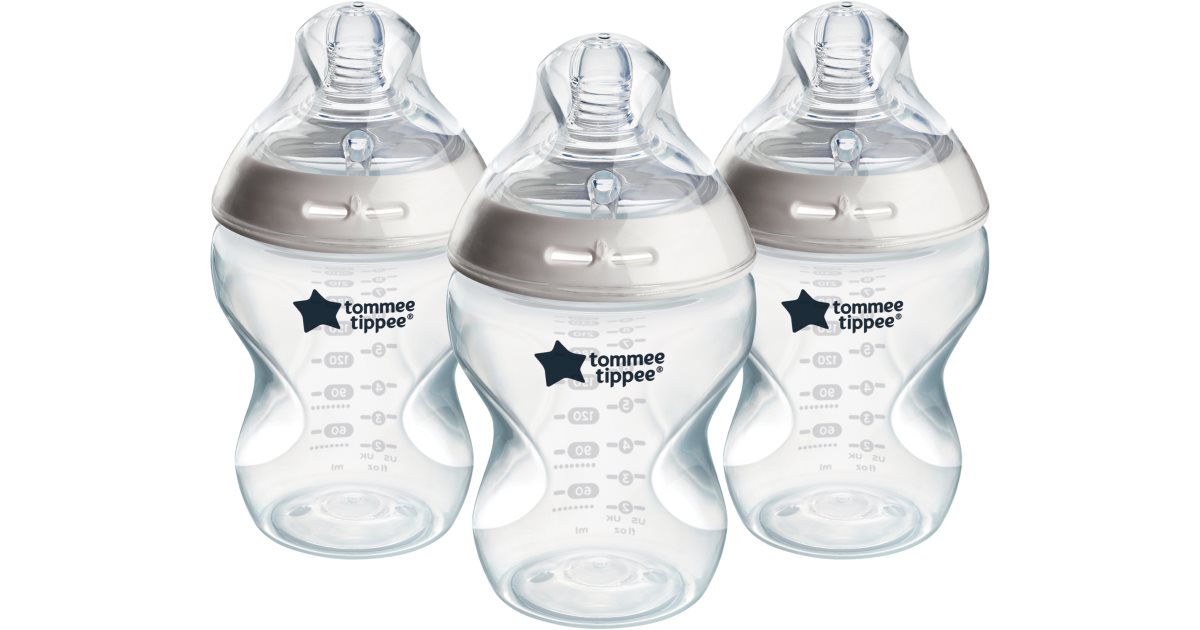 Tommee Tippee Closer To Nature Anti-colic Baby Bottles Set biberón