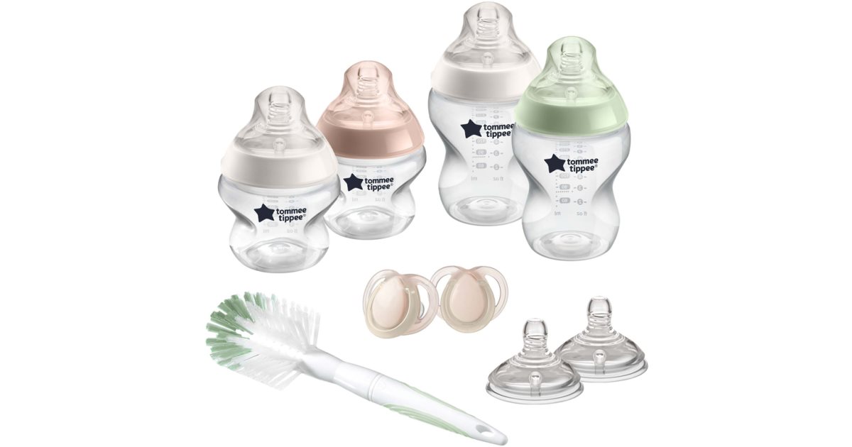 Tommee Tippee Closer To Nature Anti-colic Newborn Starter Set set per bebè