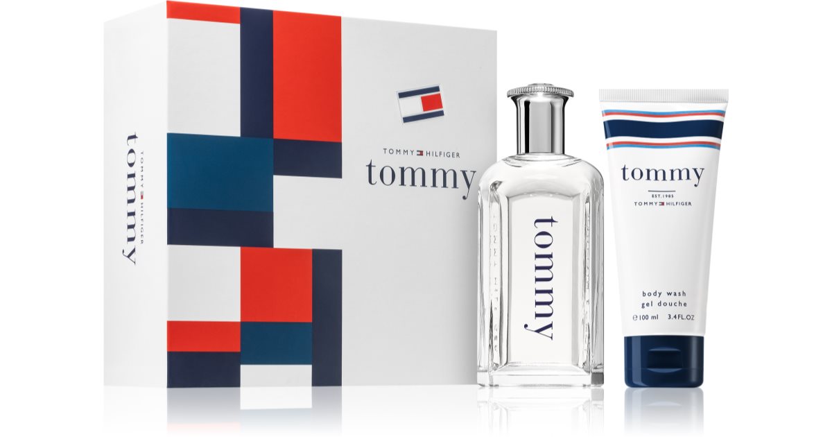Tommy Hilfiger Coffrets cadeaux pour hommes, White/Desert Sky, L :  : Mode