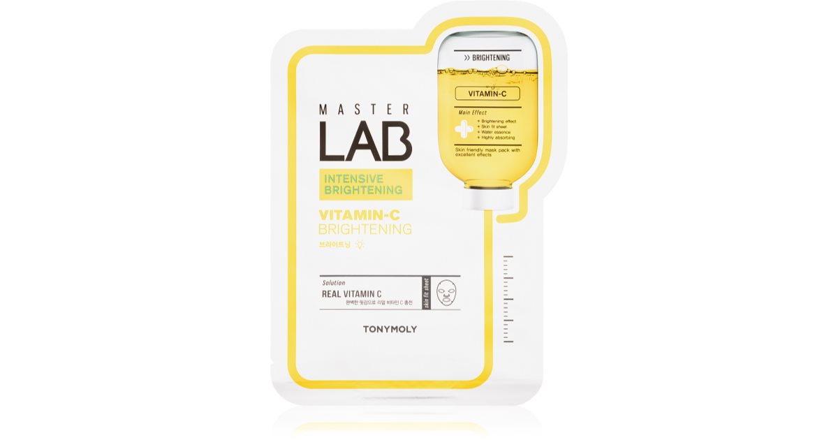 TONYMOLY Master Lab Sheet Mask - Vitamin C