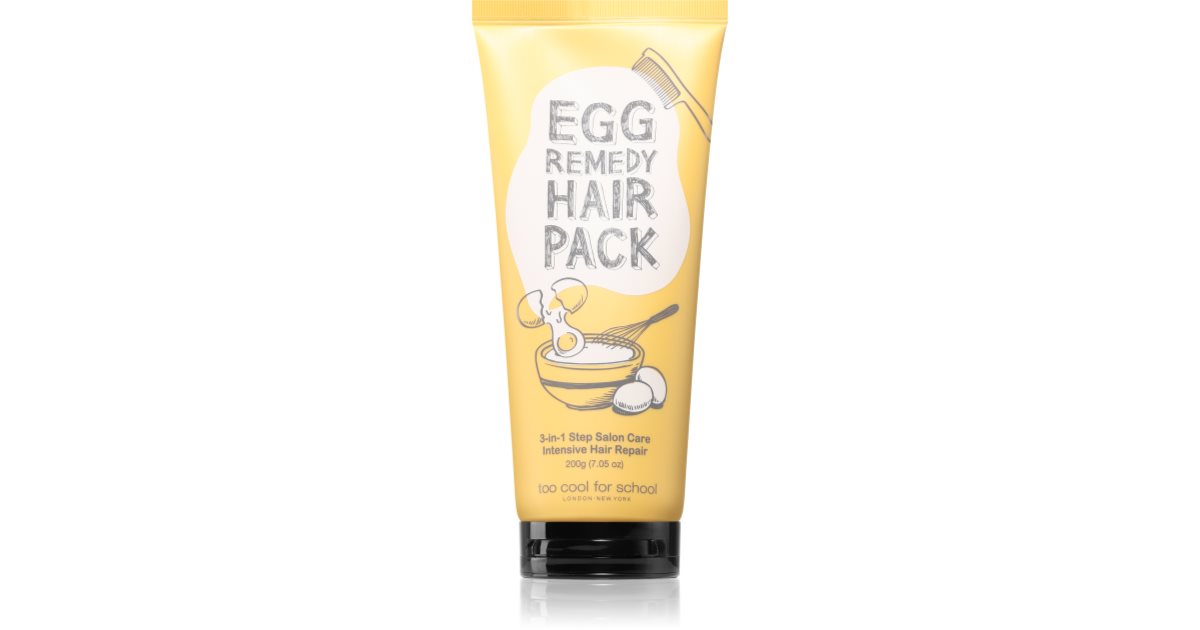 [TOOCOOLFORSCHOOL] EGG REMEDY HAIR PACK(N3)