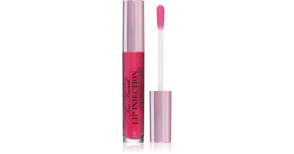 Too Faced Lip Injection Maximum Plump Extra Strength Lip Plumper Gloss ...