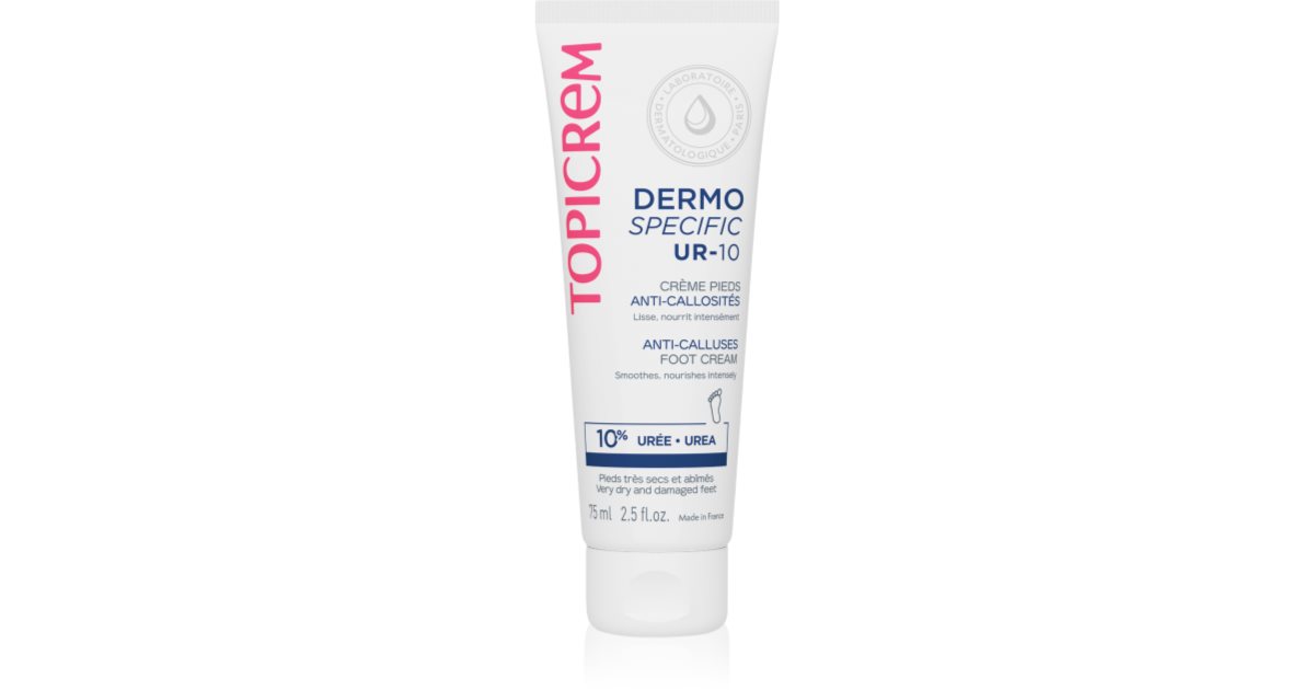 Topicrem UR-10 Anti-Calluses Foot Cream crema de pies nutrición e ...