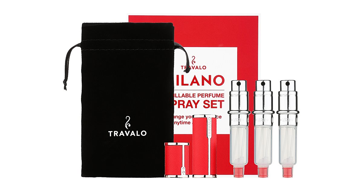 いま人気のアイテム Notino Unisex) Red Set Gift Milano (Travalo travalo その他