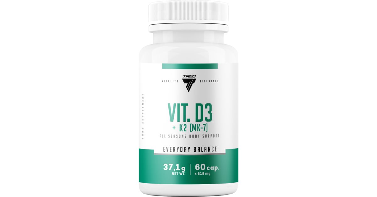 TREC | VITAMINE D3+K2 (MK7) main image 1
