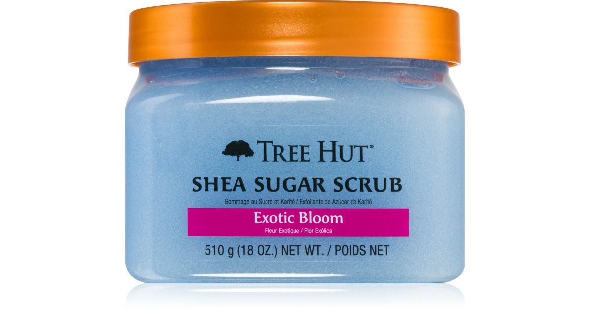 Tree Hut Exotic Bloom body scrub notino.co.uk