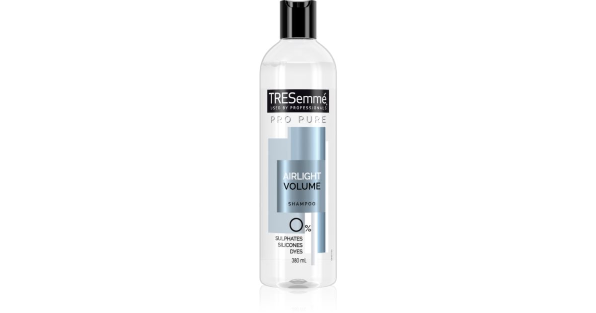 TRESemmé Pro Pure Airlight Volume Shampoo für mehr Haarvolumen bei feinem Haar