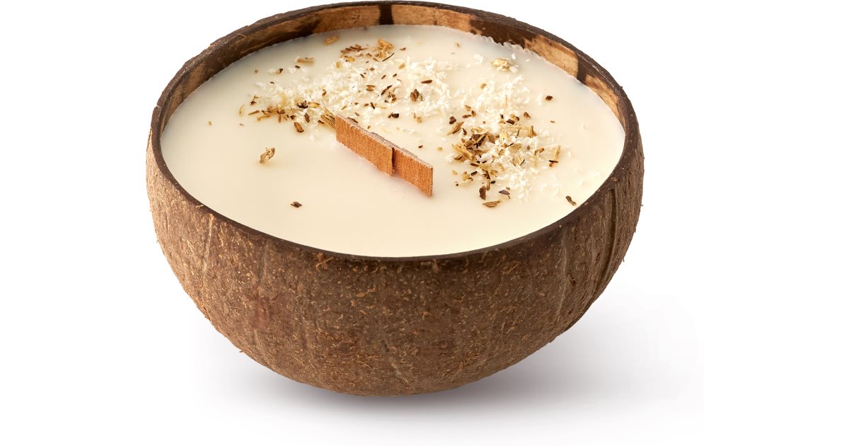 Tropicandle Coconut bougie parfumée avec mèche en bois | notino.fr