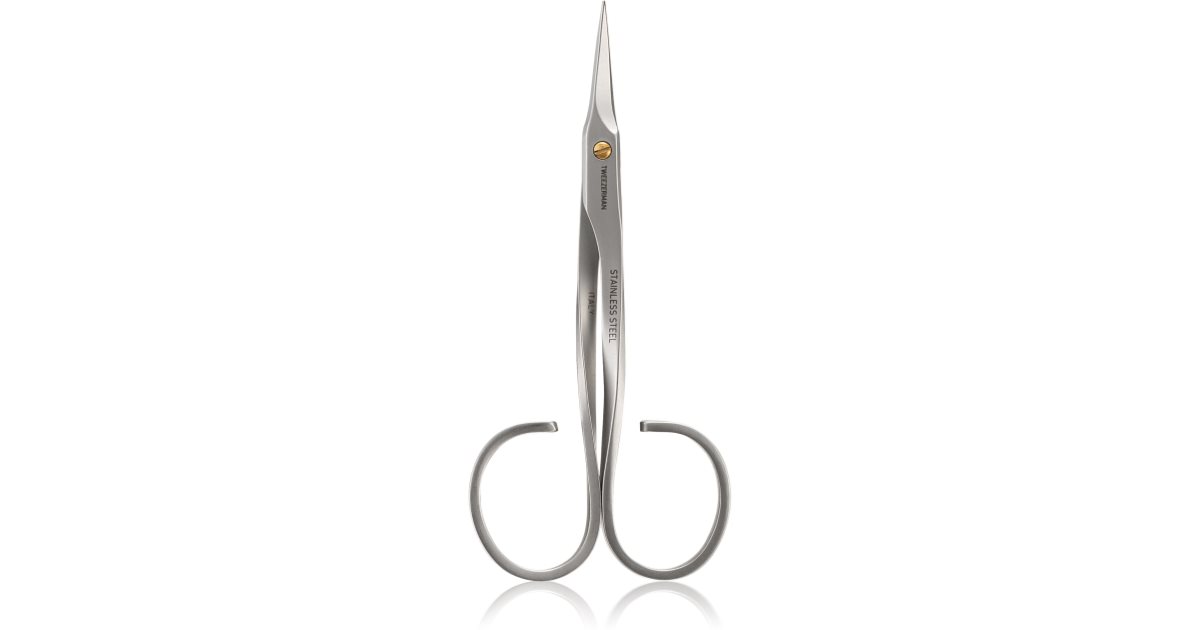  Tweezerman Long Lasting Sharp Cuticle Scissors, Nickle Plated  : Nail Scissors : Beauty & Personal Care